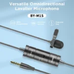 Boya BY-M1S Universal Lavalier Microphone - Image 4