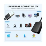 Boya USB Male to 3.5mm Female Converter In Bangladesh