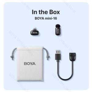 Boya Mini-16 Wireless Microphone Price in Bangladesh