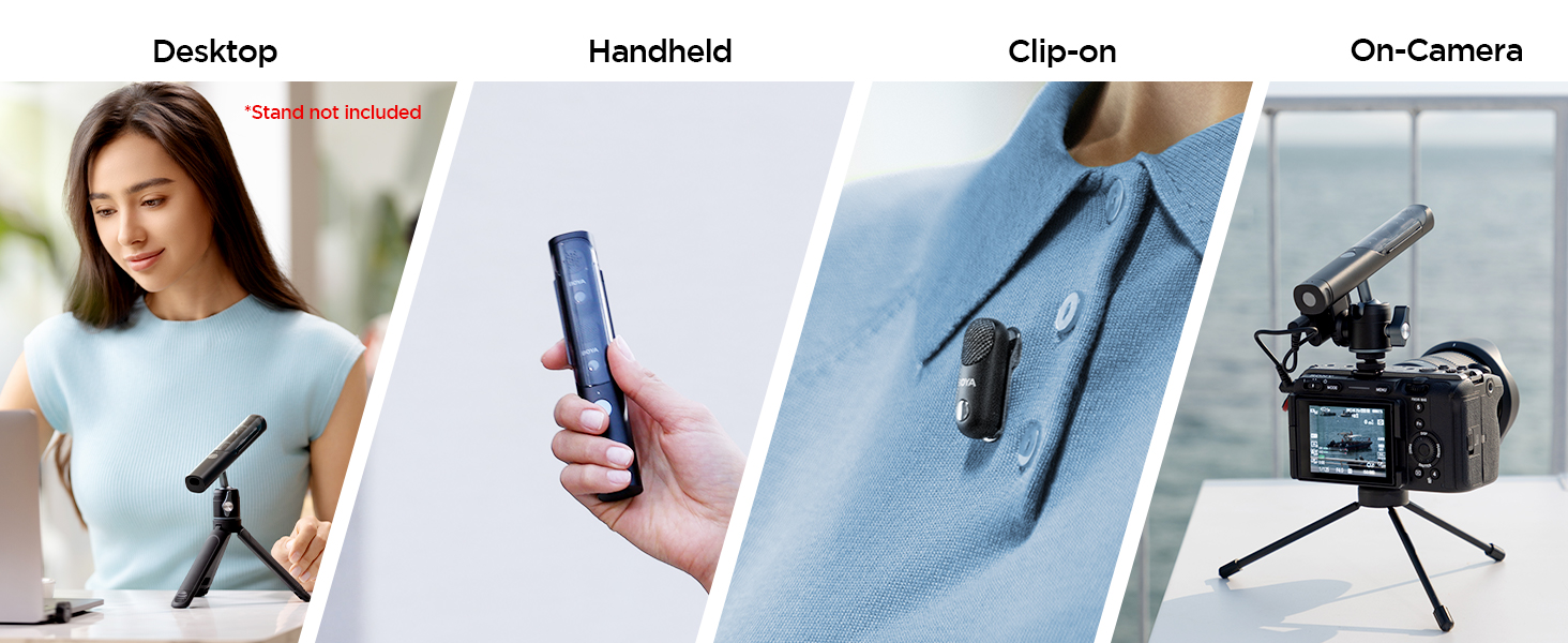 Boya Magic-05 AI-Powered Transformable Microphone in Bangladesh