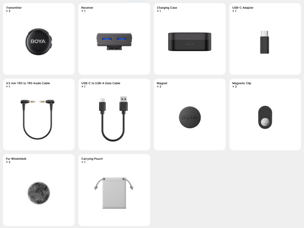 Boya Boyalink 3-02 Wireless Microphone Price in Bangladesh