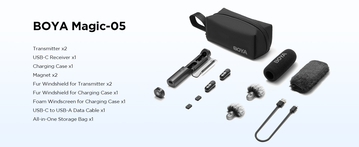 Boya Magic-05 AI-Powered Transformable Microphone in Bangladesh